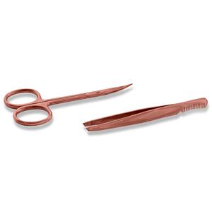 Made From High Quality Pure Steel Durability Eyebrow <b>Hair</b> Plucking <b>Tweezer</b> & <b>Ingrown</b> <b>Hair</b> Remove Scissor For Beauty Use - Product Image 1