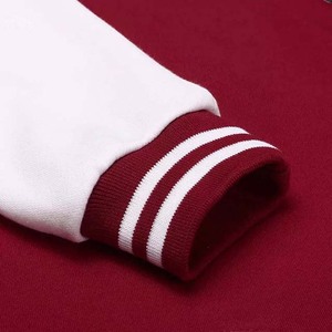 Stonefield Manufacturing Unisex Solid Color <b>Waterproof</b> Hooded <b>Winter</b> Streetwear Varsity <b>Jacket</b> Full Sleeves Patchwork 100% Wool - Product Image 2