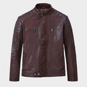 Chaquetas de Invierno de Cuero Genuino a la Moda para Hombre y Mujer, Chaquetas Casuales Elegantes, Prendas Exteriores de Cuero Suave de Primera Calidad, Duraderas - Product Image 5