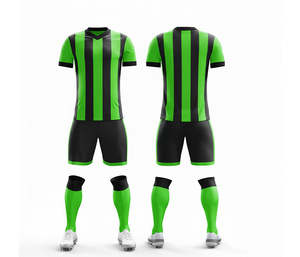 Uniformes de Fútbol Sublimados OEM – Proveedor de Equipaciones de Fútbol Personalizadas |   Tallas para Hombres, Mujeres y Jóvenes |   Entrenamiento Ligero de Secado Rápido - Product Image 3