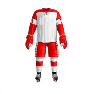 Jersey de Hockey sobre Hielo Personalizable Unisex 100% Poliéster Transpirable para Adultos, Nombre del Equipo OEM, Kits de Ropa Deportiva Sublimada - Product Image 2