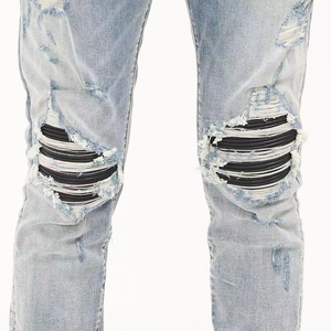 Denim <b>Jeans</b> Cotton Fabric for <b>Men</b> 100% Cotton Regular Denim Textile Fabric Wholesale for Denim Man Washed <b>Jeans</b> OEM ODM Service - Product Image 6