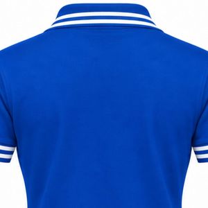 Polo bleu Sigma Gamma Rho pour femme, à manches courtes, col classique, avec lettres grecques brodées, vêtement de sororité, haut décontracté de golf - Product Image 6