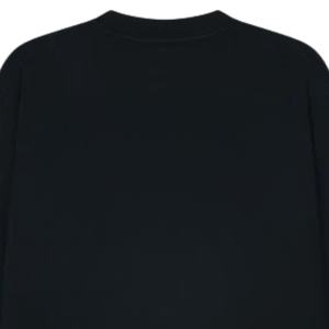 Camiseta de Manga Larga Oversize para Hombre, con Logotipo Minimalista en el Pecho, Cuello Redondo de Algodón, Estilo Casual Urbano, Venta al por Mayor, Fabricante OEM de Ropa Personalizada - Product Image 4
