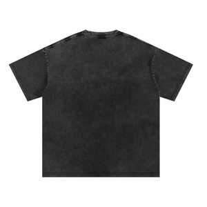 Camiseta de Hombre Oversize de Algodón 100% con Tejido de Punto Looper de 260 GSM, Lavado Ácido, Estampado Personalizado con Pigmento, Manga Corta, Estilo Vintage - ¡Gran Oferta! - Product Image 5