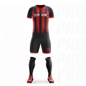 Conjunto de Camisetas de Fútbol Personalizadas, Camisetas de Entrenamiento con Estampado, Ropa Deportiva, Diseño Profesional, Kits de Equipo Personalizados con Logotipos - Product Image 2