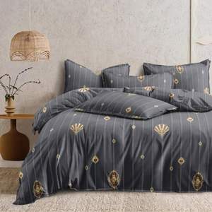 Trendy Floral Print Cotton Fabric Bedding Bedspread Decorative Blanket Patchwork Kantha <b>Quilt</b> Indian <b>Throw</b> Handmade AKSFAB Model - Product Image 2