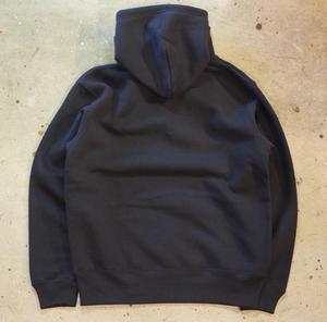 Sudadera Unisex Negra con Capucha y Cremallera, Corte Regular, 100% Algodón Felpa Francesa, Ropa Casual de Invierno, Hombros Caídos, Bolsillo - Product Image 5