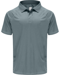 Camiseta para Hombre, Premium, de Spandex/Poliéster, Manga Corta, con Logotipo Bordado Personalizado, Sólida, Ecológica, para Golf, al por Mayor - Product Image 1
