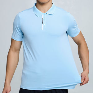 เสื้อยืดโปโลผู้ชายคุณภาพสูง ปปกติดกระดุม ผ้าโพลีเอสเตอร์ ขายส่ง - Product Image 3