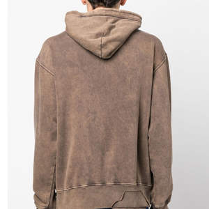 Sudaderas y Hoodies para Hombre con Acabado Ácido, Hechas a Medida, de Algodón Grueso de Alta Calidad, Sudaderas con Capucha para Hombre - Product Image 6