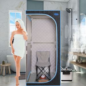 Tenda Sauna a Vapore Portatile Plus Type in Acciaio Inossidabile, Dimensioni Standard, per Terapia Detox e Relax, Uso Domestico, Spazio Ampio - Product Image 6