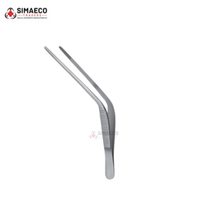 Pinces auriculaires Troeltsch angulaires en acier inoxydable réutilisables, instrument chirurgical ORL, marque privée OEM - Product Image 1