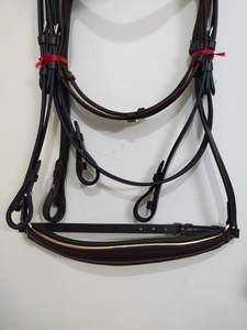 Bridon sans mors de qualité supérieure pour cheval |   Couvre-tête rembourré doux et confortable |   Accessoires durables pour l'équitation et l'entraînement des chevaux - Product Image 4