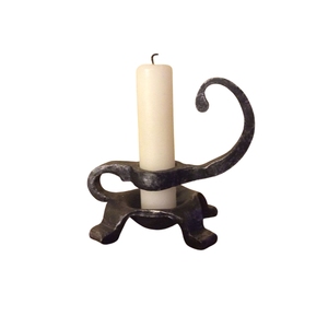 เชิงเทียนเหล็กวินเทจทรงหัวใจ 3 แขน สไตล์โมเดิร์นแบล็คเมทัล สำหรับตกแต่งโต๊ะงานแต่งงานหรือวันวาเลนไทน์ - Product Image 6