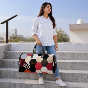 Nueva Llegada, Bolsas de Viaje de Cuero Vacuno Auténtico, Bolsa Hecha a Mano de Diseño Único, Bolsa de Viaje Unisex Multiusos, Bolsa de Gran Tamaño - Product Image 3