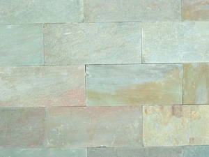 Carrelage en pierre naturelle vert lime à bords sciés pour revêtement mural et sol intérieur/extérieur - Product Image 3