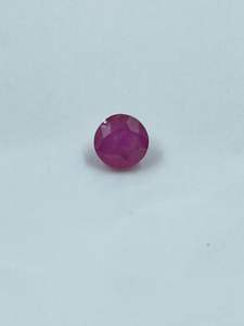 Pierre précieuse en rubis rouge naturel de qualité supérieure, transparente, taille ronde, pierre brute, par l'exportateur au meilleur prix - Product Image 4