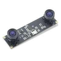 Module de caméra stéréoscopique USB double 1MP 30FPS, UVC Plug & Play pour la reconstruction 3D, la reconnaissance faciale et la mesure de profondeur