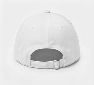 Gorra de Béisbol Blanca de 6 Paneles con Logotipo Bordado en el Panel Frontal, Gorra Casual Ajustada Unisex para Adultos, Hilo de Algodón - Product Image 2
