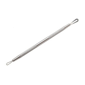 White Stainless Steel <b>Blackhead</b> Pimple Remover Tool 1Pc Kit Professional Facial Acne <b>Extractor</b> Acne Treatment XELTECH SURGICAL - Product Image 1
