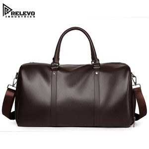 Bolsa de Viaje de Gran Capacidad, 50-70L, de Cuero Genuino, Estilo Personalizado, Diseño de Diseñador, Bolsa de Hombro Deportiva para Mujer y Hombre - Product Image 2