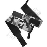 Attelle de poignet ajustable Thapur Sons avec fermeture auto-agrippante pour la protection des hommes lors de la musculation, noire