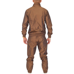 Custom <b>Lightweight</b> Hooded Vintage Cotton <b>Jacket</b> Track Suit Drawstring Windbreaker - Product Image 6