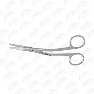 Ciseaux à cuticules pour manucure à pointe incurvée Medic Instrument coupe-ongles professionnel en acier inoxydable avec mécanisme à ressort - Product Image 6
