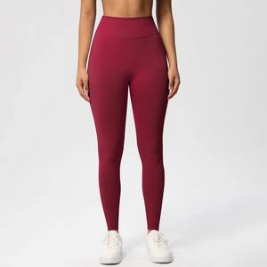 Leggings Deportivos Personalizados al por Mayor para Mujer, Transpirables, de Cintura Alta, de Secado Rápido, sin Costuras, para Gimnasio y Yoga - Product Image 5