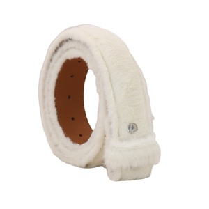 Cinturón de Cuero Ajustable Hecho a Mano, Cinturón de Cuero de Grano Completo de Buena Calidad, Cinturón de Cuero Cómodo para Hombre, Ligero 3.5 - Product Image 4