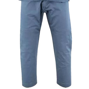 Conjunto de 5 kimonos de judo unisex para adultos, 100% algodón, 360g, bordado duradero, fusión sin costuras en la parte delantera, secado rápido, ajuste regular, gris, para artes marciales - Product Image 6