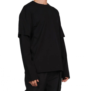 <b>Men</b> Double Sleeve <b>T</b> <b>Shirt</b> <b>Long</b> Sleeve Casual Wear Premium Cotton Blended Breathable Comfortable Double Layer <b>T</b> <b>Shirts</b> - Product Image 2