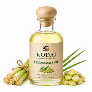 Aceite Esencial de Limoncillo de Tamil Nadu 100% Puro y Natural de Primera Calidad, Destilado al Vapor, para Aromaterapia y Cuidado Facial, Kodai Global Export - Product Image 1