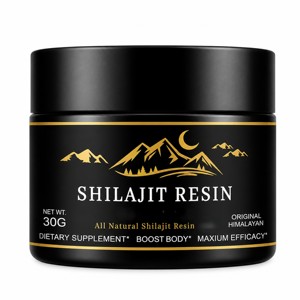 Résine de Shilajit Naturelle 30g Complément Alimentaire à Base de Plantes pour Stimuler l'Énergie et Renforcer le Système Immunitaire 82%+ d'Acide Fulvique - Product Image 1