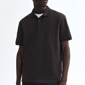 Chemises polo en coton Pima à manches courtes pour homme - Product Image 5