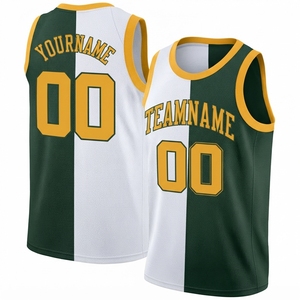 Maillot de basket-ball unisexe confortable, nouveau style, respirant, grande taille, col en V, bretelles réglables, séchage rapide, nom d'équipe personnalisé - Product Image 5
