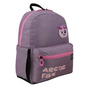 Mochila Escolar de Neopreno Arctic Fox Puff Sea Fog para Niños y Niñas, Duradera, Gran Capacidad, con Correas Desmontables - Product Image 5