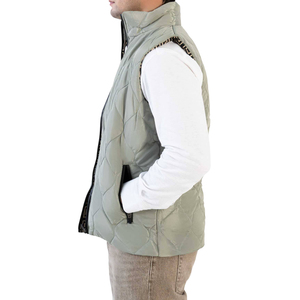 Men Fashion Sleeveless Puffer Vest Winter Quilted Warm Lightweight Body <b>Warmer</b> Outdoor Casual Jacket OEM Supplier - Product Image 4