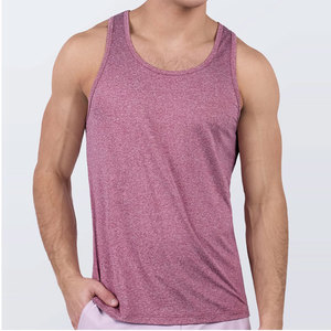 Longline <b>Stringer</b> Custom Wholesale Sporty Sports Streetwear Plain Loose Fit Crew Neck 100% Cotton Tank Top Sleeveless Quick Dry - Product Image 5