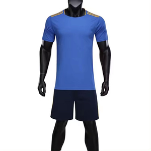 Ensemble d'uniformes de football personnalisés de haute qualité, tissu extensible 2 directions 100% polyester, uniformes de football unisexes pour adultes - Product Image 2