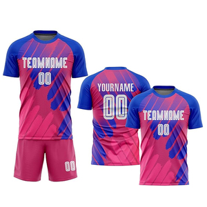 ชุดฟุตบอลโพลีเอสเตอร์ เสื้อฟุตบอลผู้ใหญ่ ระบายอากาศได้ดี ชุดฟุตบอลหลากสี - Product Image 6