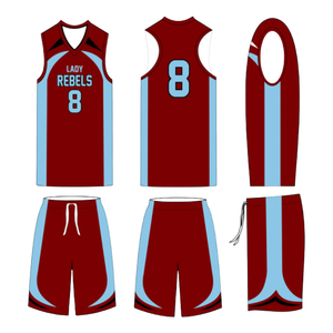 Uniformes de Baloncesto de Alta Calidad para Mujer, con Letras Bordadas, Uniformes Deportivos Femeninos para Equipo - Product Image 3