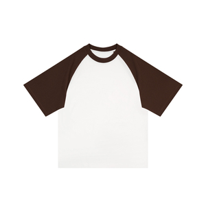 High Quality Regular Sleeves Drop-shoulder Solid High Street Jersey Eco-Friendly Wholesale Custom <b>Logo</b> Printing for Men T-shirt - Product Image 4