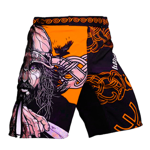 Pantalones Cortos de Lucha MMA para Hombre, Estampados por Transferencia Térmica, Ligeros, Transpirables, Duraderos, Resistentes al Encogimiento, Talla XL - Product Image 1
