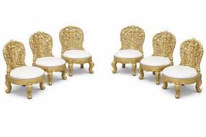 Sillas Vedi DE BODA indio, conjunto de sillas hechas a mano, estilo Sankheda, impresionante Mandap de boda - Product Image 3