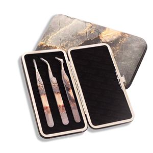 Pince à épiler de précision anti-dérapante en acier inoxydable pour outils de maquillage - Product Image 5