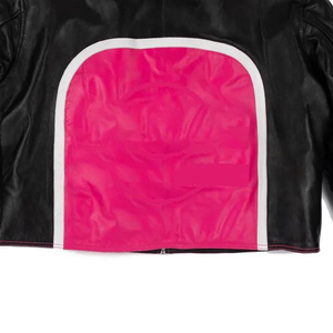 Custom Sorority Women's Leather Jacket Motorsport Motorcycle Riding <b>Coat</b> Front Zip Up Racing Biker Jacket Outerwear Label - Product Image 5