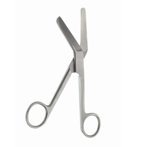 Ciseaux d'épisiotomie Braunz-Stadler 14,5 cm, instrument chirurgical obstétrical en acier inoxydable pour la coupe périnéale - Product Image 2
