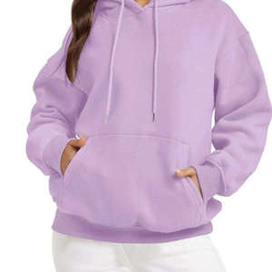 Fashion Oversized Women Pullover Hoodie <b>Thick</b> Fleece Sweatshirt Casual Streetwear Warm Winter Loose breathable hoodies for woman - Product Image 3